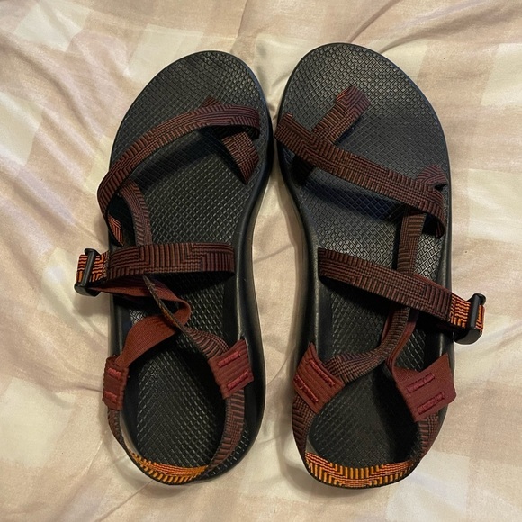 Chaco Other - Chaco Men's Sandals in Black and Red